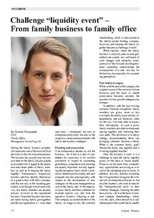 Family business to family office